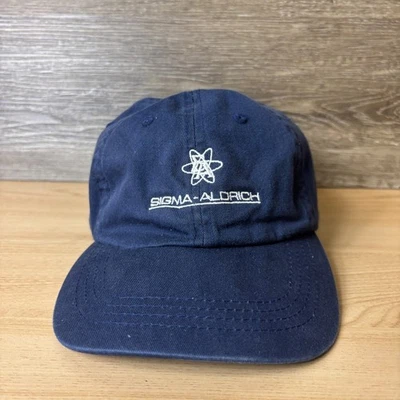 Gorra Sigma Aldrich con correa trasera azul bordada para hombre talla única Foto 1 de 4