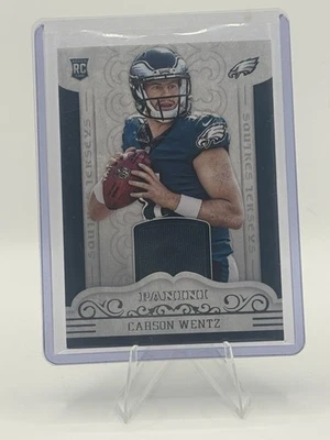 2016 Panini - Squires Jerseys Carson Wentz #2 (MEM, RC) - Image 1 of 3