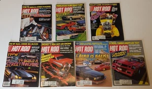 Vintage Hot Rod Magazine 1984 Lot of 7 Magazines - Foto 1 di 8
