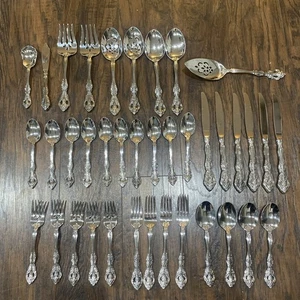 Oneida Michelangelo Edelstahl Besteck Set 38 Servieren - Bild 1 von 16