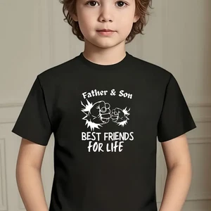 Camisa Padre e Hijo Best Friends for Life Camiseta a Juego Papá e Hijo - Imagen 1 de 20