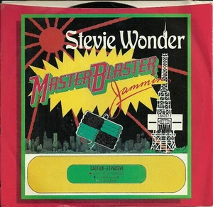 DJ 45 rpm STEVIE WONDER Master Blaster Jammin w/PS NM - Picture 1 of 1