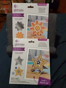 Crafters Companion  Create A Card Easel Dies Lot Of 2 - Picture 1 of 1