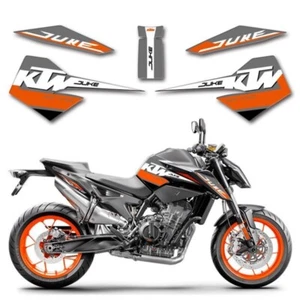 For KTM790 Duke790 Fuel Tank Sticker Fish Bone Sticker Decorative - Picture 1 of 9