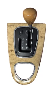 2003-2008 JAGUAR S-Type Shifter Gear Floor Shift Selector Wood Grain - Bild 1 von 5