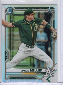 Bowman Draft 2021 - cromo Mason Miller #BDC-85 refractor (RC) - Imagen 1 de 1