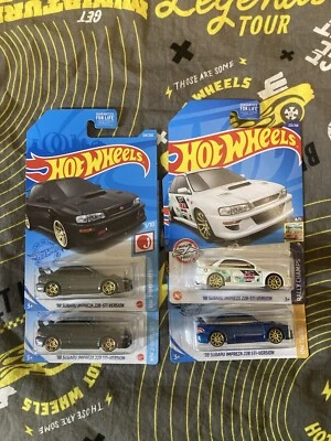 hot wheels 98 subaru impreza 22b sti Lot. With 1 Treasure Hunt - Image 1 of 4