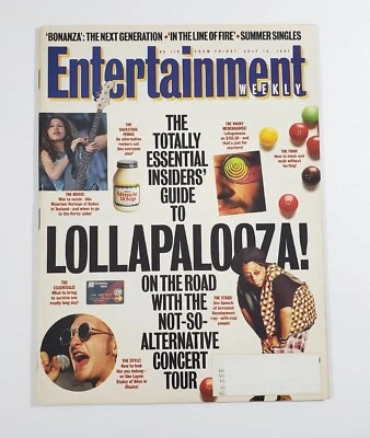 Entertainment Weekly Lollapalooza Jul 1993 Primus Babes in Toyland Alice Chains - Image 1 of 4