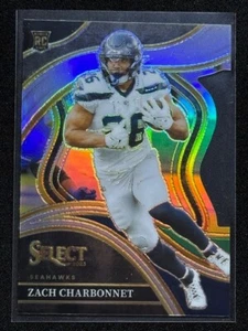 Zach Charbonnet (RC) 2023 Select - Club Level DieCut Prizm #202 SEAHAWKS - Picture 1 of 2