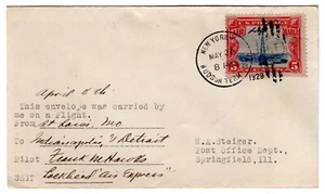 C11 on '29 Flight Lockheed Transcontinental Record Signed Frank Hawks St Louis  - Picture 1 of 2