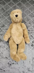 Peluche Boyds Bubba Bear 1990 16" doble cuello giratorio articulado marrón pardo - Imagen 1 de 10