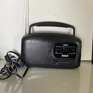 RCA RP7664A Portable 2 Band Radio Works Great EUC - Picture 1 of 8