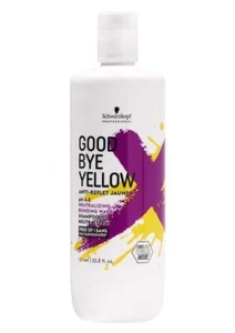 Schwarzkopf Goodbye Yellow Neutralizing Wash Shampoo 33.8 oz With Pump - Picture 1 of 5