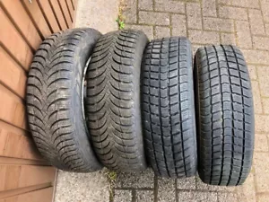 4xkomplette Winterreifen+Felgen 165/65R13 77T für Suzuki Swift,Cultus,Subaru Jus - Bild 1 von 18