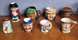 Vintage Toby Tasse/Krug Sammlung Keramik Made in England•Japan•Wales siehe Fotos. - Bild 1 von 21