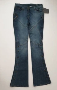 3434 Alexander McQueen Women's Flared Jeans, Size 38 (S) - Blue - Picture 1 of 13