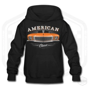 Children's 1972 Chevrolet Monte Carlo American Muscle Car Hoodie - Picture 1 of 19