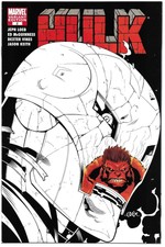 HULK #2 ED MCGUINNESS SKETCH VARIANT NM 1ST APP A-BOMB VS IRON MAN MARVEL COMICS