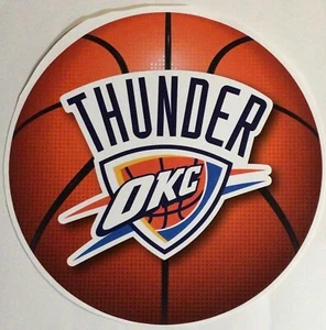 Oklahoma City Thunder OKC fathead 16.75”x16.75” Vinyl Wall Graphics Decal NBA - Picture 1 of 1