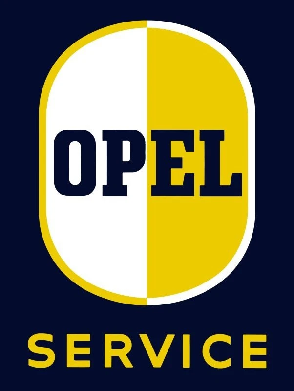 Adam Opel Automobile Service NEW Metal Sign 24"x30" USA STEEL XL Size 7 lbs - Изображение 1 из 1