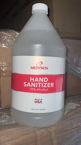 One 1 Gallon Germ Hand Sanitizer Gel 70% Alcohol | Pump | Refill  - Picture 1 of 1