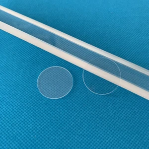 3pcs ! JGS1 25*2.0mm UV Grade Fused Silica Window Quartz Glass disk - Picture 1 of 4