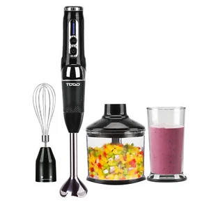 TODO Cordless Stick Blender Food Chopper Whisk 7.4V 2000mAh Handheld Electric... - Picture 1 of 8
