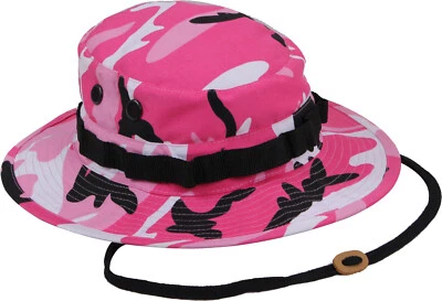Sombrero táctico Boonie gorra cubo militar camuflaje ala ancha sol arbusto booney pesca Foto 1 de 3