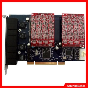 asterisk card FXO FXS tdm800p 8 Port FXO Card Issabel Freepbx AsteriskNow Dahdi - Picture 1 of 9