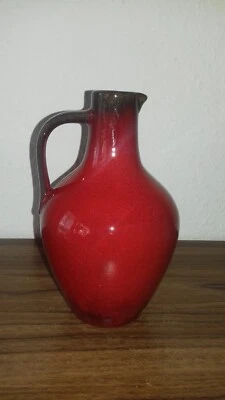 Bückeburg Keramik Vase Krug rot Vintage 70er 80er - Bild 1 von 4