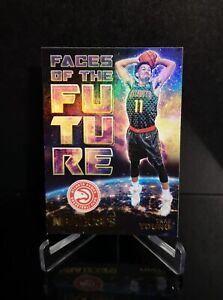 TRAE YOUNG RC 💥 2018-19 Panini NBA Hoops Faces of the Future Insert Rookie #5