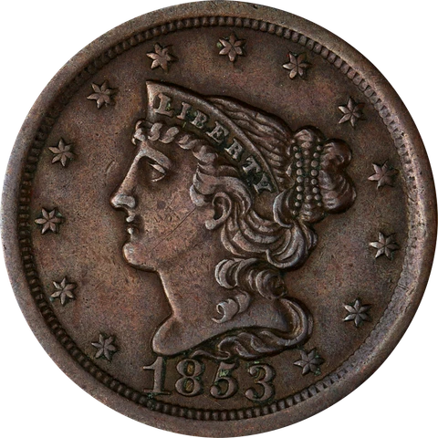 1853 Half Cent Great Deals From The Executive Coin Company Cover
