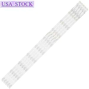 5pcs LED Backlight Strips For LC-43LB481U LC-43LB481C LC-43LB371U LC-43LB371C - Picture 1 of 5
