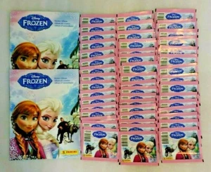 PANINI DISNEY FROZEN AUFKLEBER ALBUM MIT 10 AUFKLEBERN (x2) + 50 PACKUNGEN AUFKLEBER - Bild 1 von 6