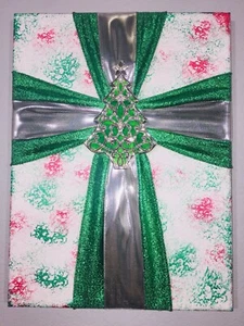 Handgefertigtes Weihnachtskreuz - Bild 1 von 2