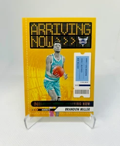 Brandon Miller RC - 2023-24 Hoops Arriving Now Insert #13 - Charlotte Hornets - Picture 1 of 2
