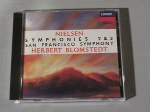 Classical CD   Nielsen  Symphonies No. 2 & 3   Herbert Blomstedt   1990 - Picture 1 of 2