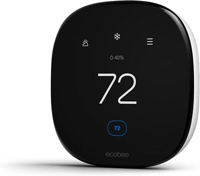 Ecobee EB-STATE6L-01 Smart Thermostat Enhanced Black - Image 1 of 4