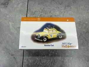 Department 56 53213 Halloween Accessory Haunted Taxi Open Box Figurine - Picture 1 of 9