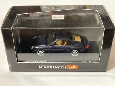 MINICHAMPS Porsche 911 Carrera S 2008 échelle 1/64 Diecast Mini Car Collectible - Photo 1/4