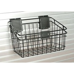 12" x 18" Steel Basket for Garage Slatwall Panels - Picture 1 of 2
