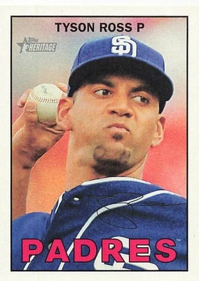 МИНИ TYSON ROSS 2016 TOPPSHERITAGE NO63/100 - Изображение 1 из 2