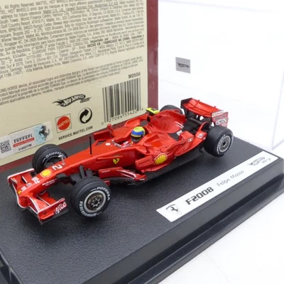 Hot Wheels 1:43 M0556 Ferrari F2008 #2 Felipe Massa in OVP EX7824 - Bild 1 von 3