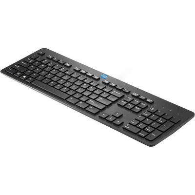 HP WIRELESS SLIM KEYBOARD TASTIERA LAYOUT US USB DONGLE NON PRESENTE 803183-001 - Image 1 of 4