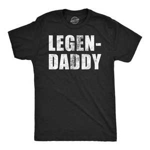Camisetas divertidas para hombre Legendaddy Sarcástico Día del Padre Novedad Camiseta para hombre - Imagen 1 de 7