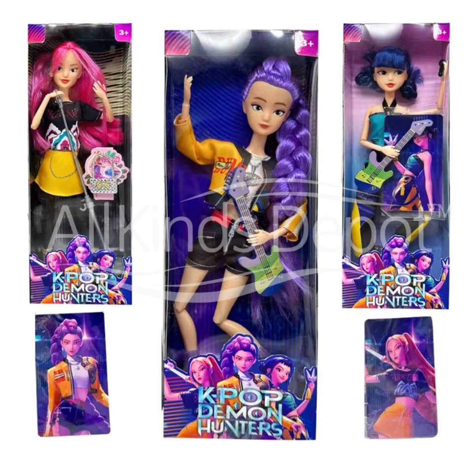 KPOP Devil Hunters Doll – Anime Music Band Figure Toy – 3 Styles Available - Image 1 of 1