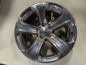 Wheel 18x7-1/2 Aluminum 5 Spoke Chrome Clad Fits 11-14 CHARGER 795725 - Picture 1 of 2