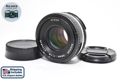 *N Mint- Opt Mint* Nikon Ai-s Nikkor 50mm F/1.8 pancake Standard Lens from Japan - Image 1 of 4