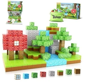 Magnetic Blocks-Build Mine Magnet World Edition, Magnetic Toys for Boys &  - Picture 1 of 7