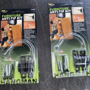 2 Pakete Hangman Anti-Spitzen-Kit - 400 Pfund Möbelkippsicherung - Bild 1 von 8